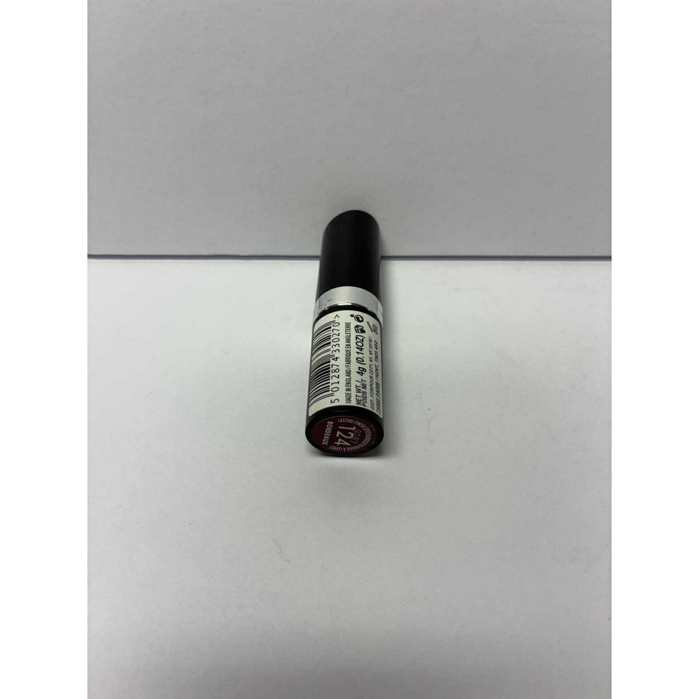 Rimmel London 124 Bordeaux Lasting Finish Extreme Lipstick Discontinued NEW